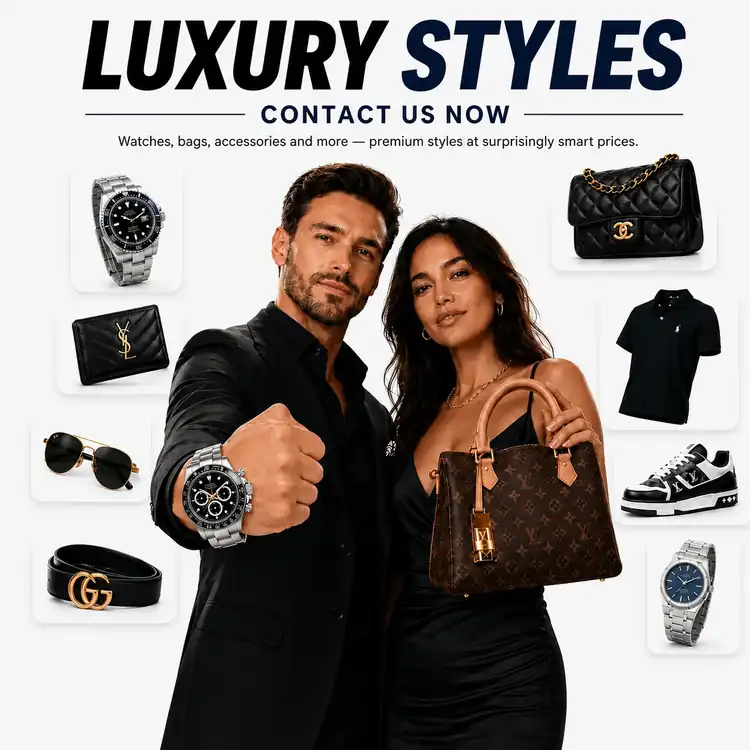Luxury styles and premium accessories contact panel